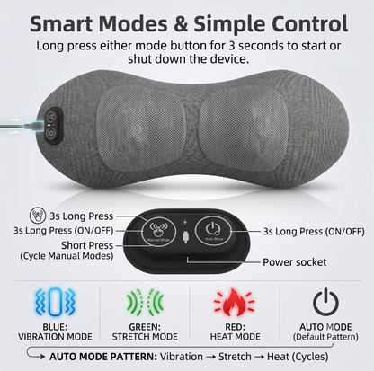 SpineFlexor 3-in-1 Back Relief Massager