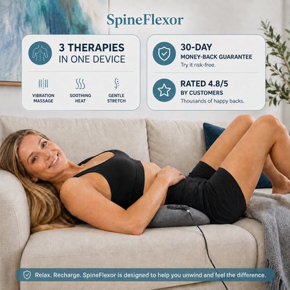 SpineFlexor 3-in-1 Back Relief Massager