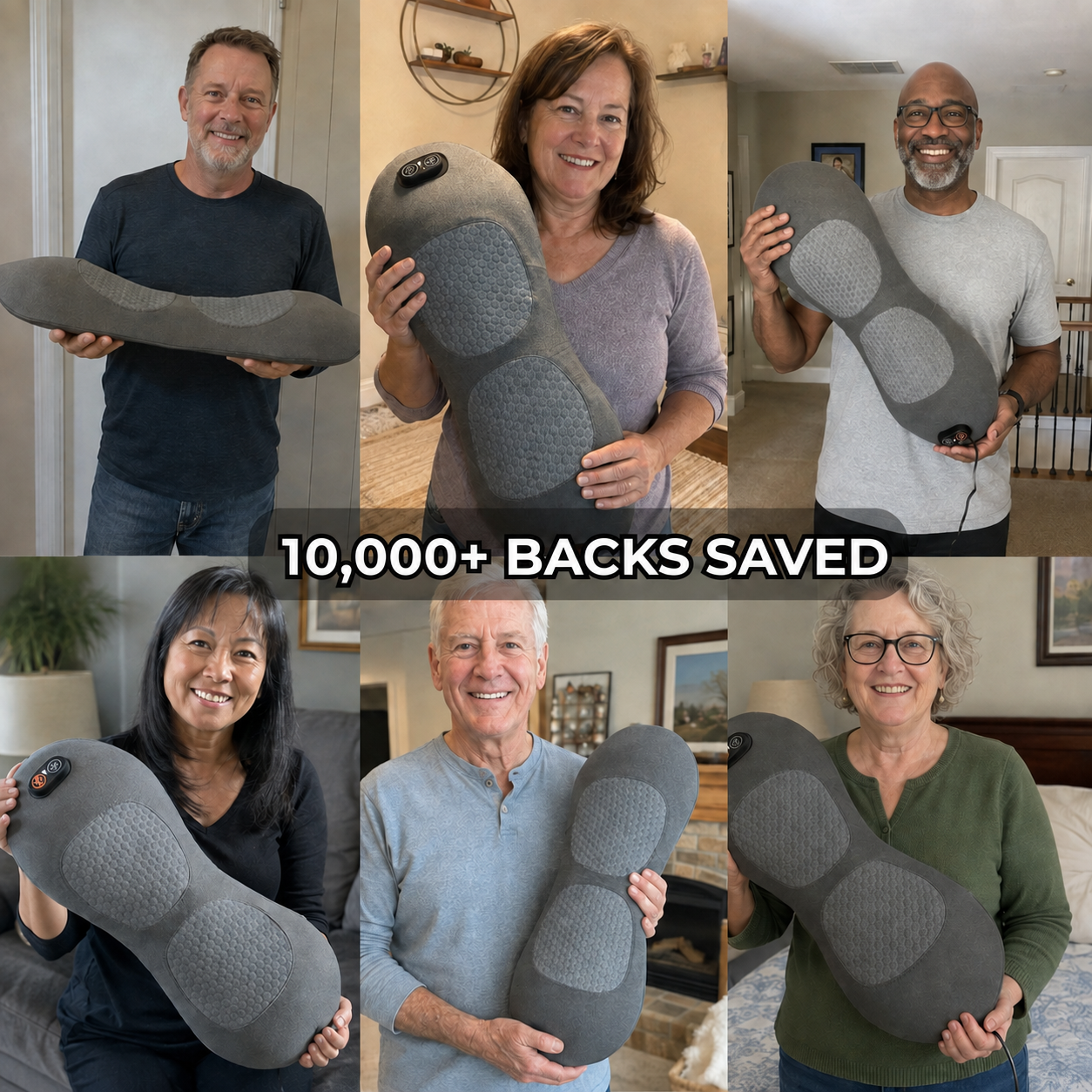 SpineFlexor 3-in-1 Back Relief Massager